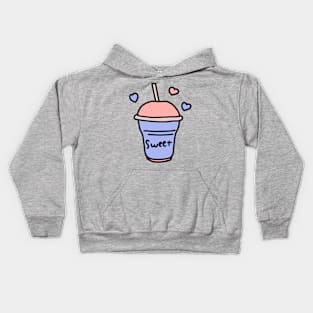 Kawaii Sweet aesthetic Cup of S Kids Hoodie